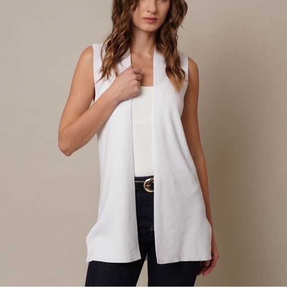 CYRUS- SLEEVELESS WAFFLE VEST XS - Picture 1 of 14